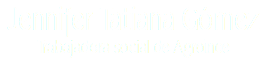 Jennifer Tatiana Gómez Trabajadora social de Agroince 